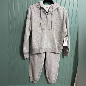 NEW RBX 2 Piece Lounge Set Minimalist Luxury Pin Up Tracksuit Athleisure Sweat S